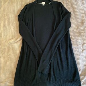 Lightweight Black Cardigan